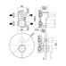 Смеситель Paffoni Light LIG018NO для душа