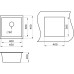 Кухонная мойка Paulmark Brilon PM104546-WH белый