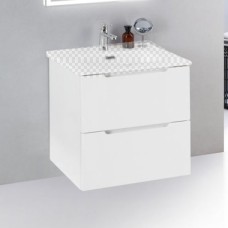 Тумба под раковину BelBagno Etna 39-500/390-2C-SO-BL-P Bianco Lucido