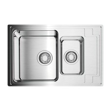Кухонная мойка Omoikiri Mizu 78-2-IN нержавеющая сталь