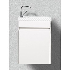 Тумба под раковину BelBagno Pietra Mini-460-1A-SO-BL-L Bianco Lucido