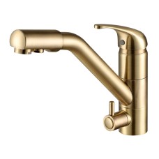 Смеситель Paulmark Hessen He213017-BR бронза для кухни