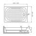 Душевой поддон RGW LUX/TN 90х100х22 с экранами