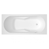 Акриловая ванна Riho Lazy 170х75 правая Plug&Play на ножках