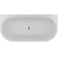Акриловая ванна Riho Desire Wall Mounte 180х84 Velvet White на ножках