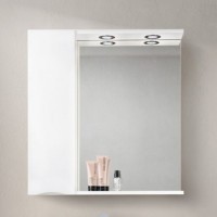 Зеркало для ванной BelBagno Marino SPC-800/750-1A-BL-P-L Bianco Lucido