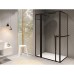 Душевой уголок Riho Lucid GD203 110x80 черный без поддона