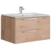 Тумба под раковину Roca Lago 80 светлый дуб