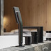 Смеситель Omnires Baretti BA7832BL для ванны черный