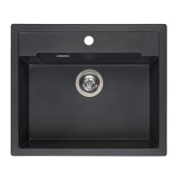 Кухонная мойка Reginox Amsterdam 54 Black Silvery 3,5 c/box