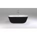 Акриловая ванна Black&White Black Swan 170х80 на каркасе