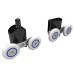 Душевой уголок Black&White Stellar Wind S801-900X900 без поддона