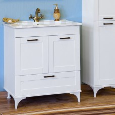 Тумба под раковину Sanflor Ванесса 75/2 белый