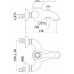 Смеситель Paffoni Flavia FA022BR для ванны