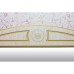 Зеркало для ванной Sanflor Адель 100 белый/патина золото