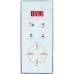 Душевая кабина Royal Bath 8120BK1-T-CH+EL L прозрачное
