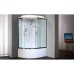 Душевая кабина Royal Bath 8120BK1-T-CH+EL R прозрачное