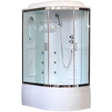Душевая кабина Royal Bath 8120BK2-T-CH+EL L прозрачное