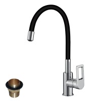 Смеситель Rossinka Z35-35U-Black для кухни