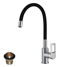 Смеситель Rossinka Z35-35U-Black для кухни