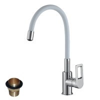 Смеситель Rossinka Z35-35U-White для кухни