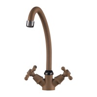 Смеситель Rossinka Y02-71-Beige-Granite для кухни