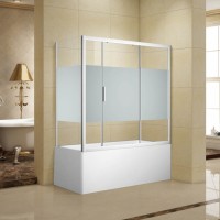 Шторка для ванны Aquanet Practic AE10-F-70H150U-CP