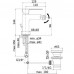 Смеситель Paffoni Elle EL135NO для биде