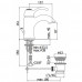 Смеситель Paffoni Flavia FA075CO для раковины