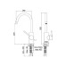 Смеситель Paffoni Light LIG078HG для раковины