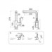 Смеситель Omoikiri Nakagawa 2 Plus-BN 4994342 для кухни