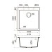 Кухонная мойка Omoikiri Bosen 47-BL черный