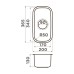 Кухонная мойка Omoikiri Omi 20-U-IN нержавеющая сталь