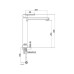Смеситель Paffoni West WS081CR для раковины