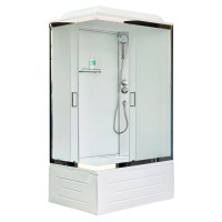 Душевая кабина Royal Bath 8100BP5-WC-CH-R белое/матовое