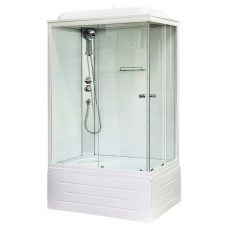 Душевая кабина Royal Bath 8100BP5-WT-L белое/прозрачное