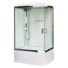 Душевая кабина Royal Bath 8100BP5-WT-CH-L белое/прозрачное