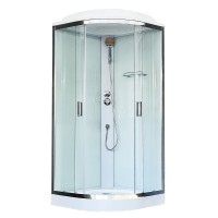 Душевая кабина Royal Bath 90HK5-WT-CH белое/прозрачное