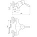 Смеситель Rav Slezak Labe L581.5 для душа