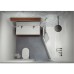 Акриловая ванна Riho Rething Space 170x90 Pulg&Play R на ножках