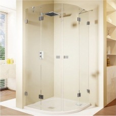 Душевой уголок Riho SZ Scandic NXT X309 87x87 L/P черный без поддона