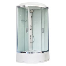 Душевая кабина Royal Bath 90CK5-WT-CH белое/прозрачное