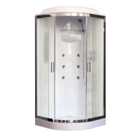 Душевая кабина Royal Bath 90HK2-M-CH-EL матовое