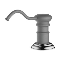 Встраиваемый дозатор для жидкого мыла Omoikiri OM-01-PL 4995015 платина