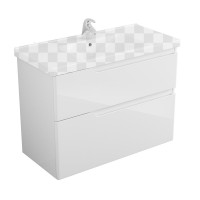 Тумба под раковину OWL Hella Stor 100 белая