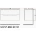 Тумба под раковину Belbagno Acqua 1000-2C-SO-RNG Rovere Nature Grigio