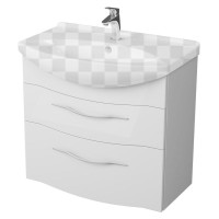 Тумба под раковину OWL Vessla Stor 75 белая