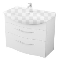 Тумба под раковину OWL Vessla Stor 85 белая