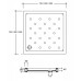 Душевой поддон RGW Ceramics 80x80 15170188-01