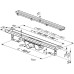 Душевой лоток Ravak Floor 85х12 X01430